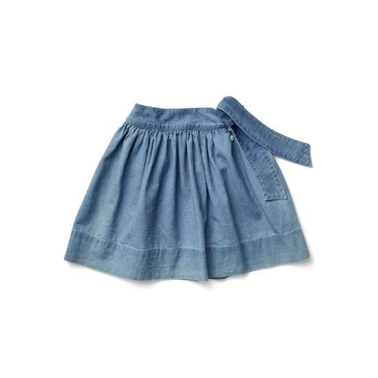 soor ploom birdie Ttunic chambray 4y Soor Ploom - Birdie Organic