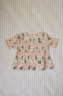 <img class='new_mark_img1' src='https://img.shop-pro.jp/img/new/icons14.gif' style='border:none;display:inline;margin:0px;padding:0px;width:auto;' />Bonjour Baby Handsmock Blouse - Prairie in bloom print