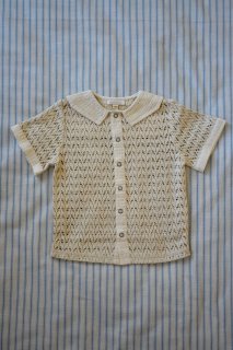 <img class='new_mark_img1' src='https://img.shop-pro.jp/img/new/icons14.gif' style='border:none;display:inline;margin:0px;padding:0px;width:auto;' />Bonjour Sailor Shirt - Natural Crochet