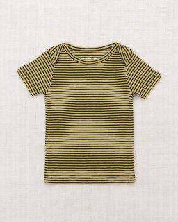 <img class='new_mark_img1' src='https://img.shop-pro.jp/img/new/icons14.gif' style='border:none;display:inline;margin:0px;padding:0px;width:auto;' />Misha and Puff Short Sleeve Lap Tee - Bark Stripe
