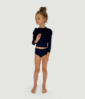 <img class='new_mark_img1' src='https://img.shop-pro.jp/img/new/icons14.gif' style='border:none;display:inline;margin:0px;padding:0px;width:auto;' />THE SET THE PUFF SLEEVE SUN CARDIGAN - INK