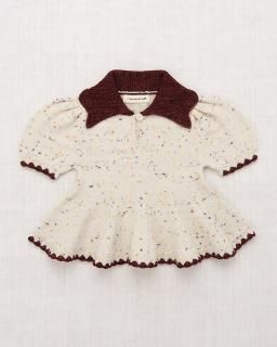<img class='new_mark_img1' src='https://img.shop-pro.jp/img/new/icons20.gif' style='border:none;display:inline;margin:0px;padding:0px;width:auto;' />60%OFF Misha and Puff Crochet Trim Puff Top - Iris Confetti