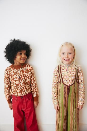 Misha and Puff Range Sweater - Acorn Alphabet - LILY SOURIRE