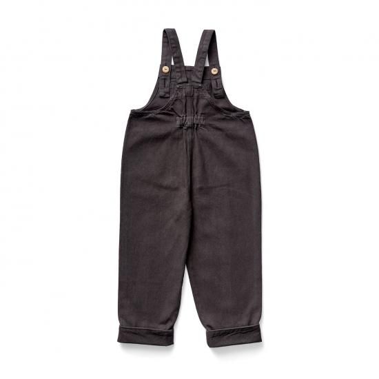 SOOR PLOOM 大き Charlie Overall, Black Denim SOOR PLOOM 大き Charlie Overall, Black Denim