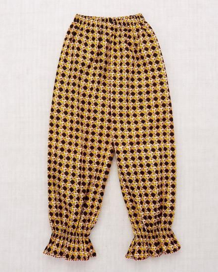 Misha and Puff Zuzu Pant - Licorice Lattice - LILY SOURIRE Misha and Puff Zuzu Pant - Licorice Lattice - LILY SOURIRE