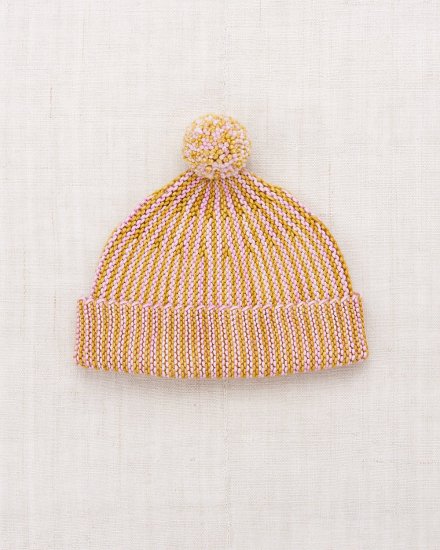 Misha and Puff Strata Garter Hat - Citron - LILY SOURIRE インポート子供服/通販