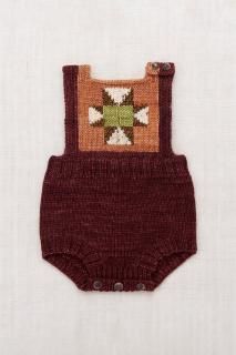 <img class='new_mark_img1' src='https://img.shop-pro.jp/img/new/icons20.gif' style='border:none;display:inline;margin:0px;padding:0px;width:auto;' />60%OFF Misha and Puff Nova Quilt Romper - Fig