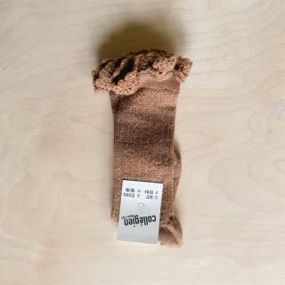 <img class='new_mark_img1' src='https://img.shop-pro.jp/img/new/icons14.gif' style='border:none;display:inline;margin:0px;padding:0px;width:auto;' />collegien - Pointelle Merino Wool Knee Socks