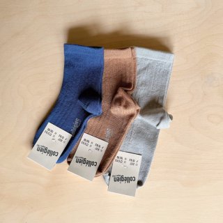 <img class='new_mark_img1' src='https://img.shop-pro.jp/img/new/icons14.gif' style='border:none;display:inline;margin:0px;padding:0px;width:auto;' />collegien - Lightweight Ribbed Ankle socks