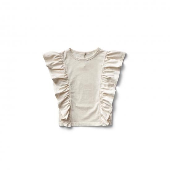 新品 SOOR PLOOM Frill Tee Blueberry 4y