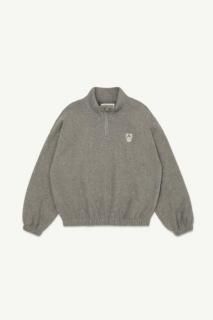 <img class='new_mark_img1' src='https://img.shop-pro.jp/img/new/icons14.gif' style='border:none;display:inline;margin:0px;padding:0px;width:auto;' />Main Story Half Zip Sweater / Grey Melange(ͽ)