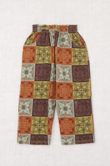 Misha and Puff Camp Pant - Chili Spice Cross Stitch - LILY