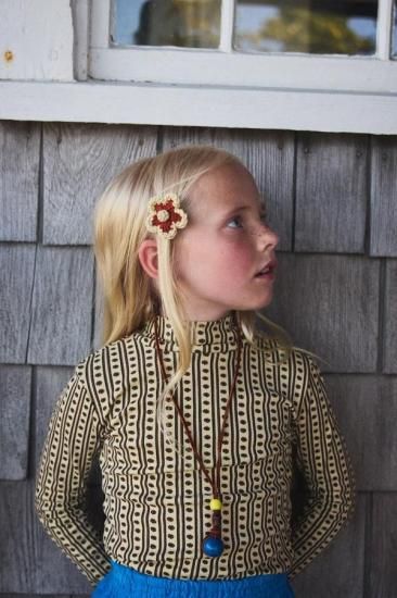 トップス misha&puff raffia little house floral 3y Scout Top – Misha & Puff