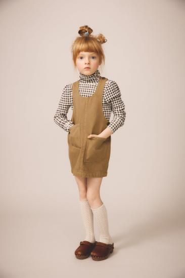 SOORPLOOM MINNIE PINAFORE Eco Wash 2y ワンピース SOOR PLOOM Minnie