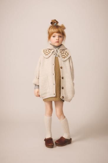 SOOR PLOOM Delia Pinafore, Brush - LILY SOURIRE 子供服セレクトショップ