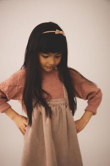 SOOR PLOOM♡Eloise pinafore natural 5Y Soor Ploom Eloise Pinafore, Graph Paper — AVION Clothier