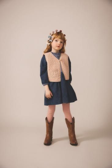 SOOR PLOOM Percy Dress, Eco Wash - LILY SOURIRE 子供服