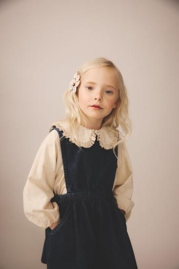 ワンピース soorploom tippi /3y /98cm SOOR PLOOM Tippi Pinafore, Eco Wash - LILY SOURIRE 子供服