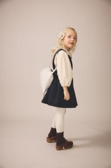 SOOR PLOOM Tippi Pinafore, Eco Wash - LILY SOURIRE 子供服