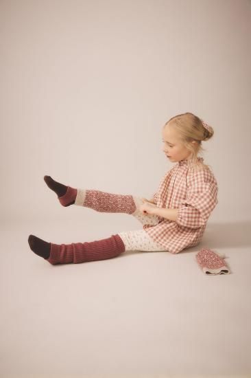 SOOR PLOOM Imelda Blouse, Gingham, Cherry - LILY SOURIRE