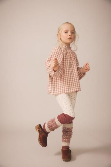 SOOR PLOOM Imelda Blouse, Gingham, Cherry - LILY SOURIRE