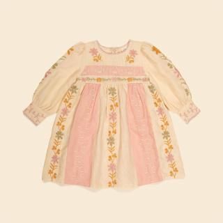 <img class='new_mark_img1' src='https://img.shop-pro.jp/img/new/icons14.gif' style='border:none;display:inline;margin:0px;padding:0px;width:auto;' />Apolina Pascale Dress - Cashew/Ribbon Pink