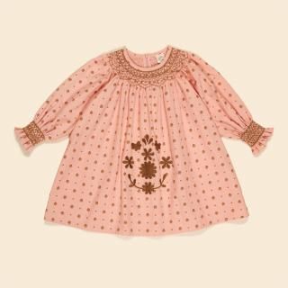 <img class='new_mark_img1' src='https://img.shop-pro.jp/img/new/icons14.gif' style='border:none;display:inline;margin:0px;padding:0px;width:auto;' />Apolina Cece Smock Dress - Meadow Calico Ribbon