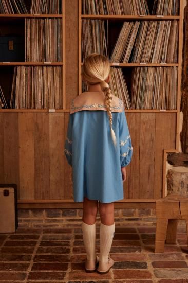 apolina Maggie Sailor Dress 3-5y