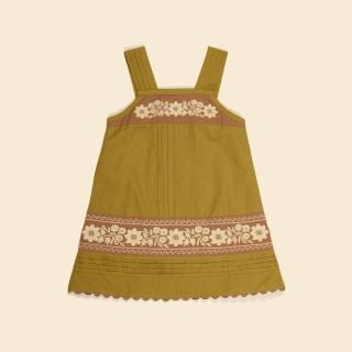 <img class='new_mark_img1' src='https://img.shop-pro.jp/img/new/icons14.gif' style='border:none;display:inline;margin:0px;padding:0px;width:auto;' />Apolina Vittoria Apron Shift - Dried Moss