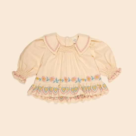 Apolina Bettina Blouse - Cashew - LILY SOURIRE インポート