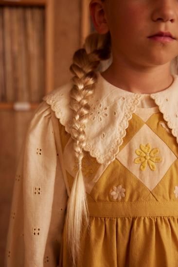 apolina ブラウス　3-5Y Apolina Cornelia Blouse - Broderie Anglaise - LILY SOURIRE