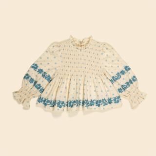 <img class='new_mark_img1' src='https://img.shop-pro.jp/img/new/icons14.gif' style='border:none;display:inline;margin:0px;padding:0px;width:auto;' />Apolina Mia Top - Meadow Calico Cashew