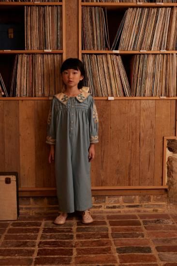 おまとめ2点 美品 Apolina Minnie Jumpsuit Apolina Bette Jumpsuit - Blue Pebble - LILY SOURIRE