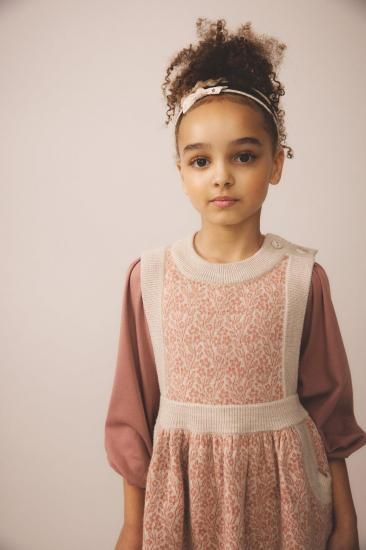 SOOR PLOOM Mathilda Dress - Rosewood - LILY SOURIRE 子供服セレクト