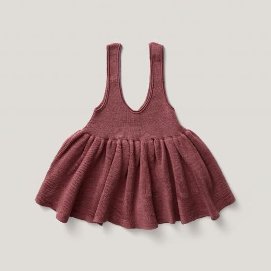 SOOR PLOOM Sage Pinafore - Cherry - LILY SOURIRE 子供服セレクト