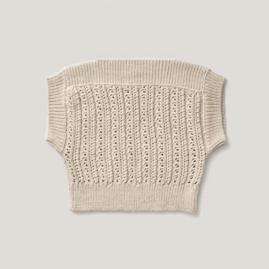 SOOR PLOOM Margot Vest - Linen - LILY SOURIRE 子供服セレクトショップ