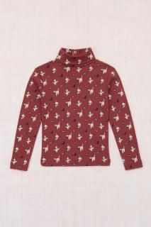 <img class='new_mark_img1' src='https://img.shop-pro.jp/img/new/icons14.gif' style='border:none;display:inline;margin:0px;padding:0px;width:auto;' />Misha and Puff Turtleneck - Madder Root Cat & Mouse