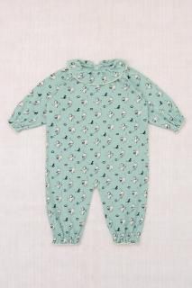 <img class='new_mark_img1' src='https://img.shop-pro.jp/img/new/icons14.gif' style='border:none;display:inline;margin:0px;padding:0px;width:auto;' />Misha and Puff Baby Pierrot Onesie - Sage Cat & Mouse