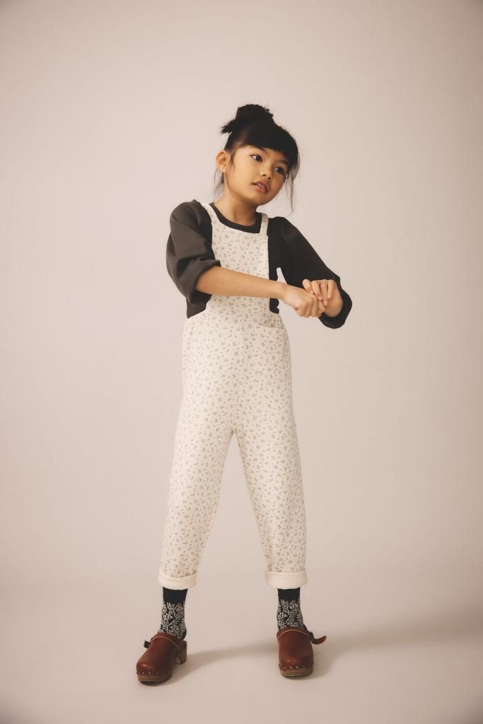 トップス soor ploom Balloon Tee 2y SOOR PLOOM Balloon Tee, Shale - LILY SOURIRE 子供服セレクト