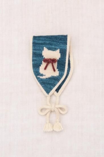 <img class='new_mark_img1' src='https://img.shop-pro.jp/img/new/icons14.gif' style='border:none;display:inline;margin:0px;padding:0px;width:auto;' />Misha and Puff Baby Kitten Headwarmer - Blue Smoke