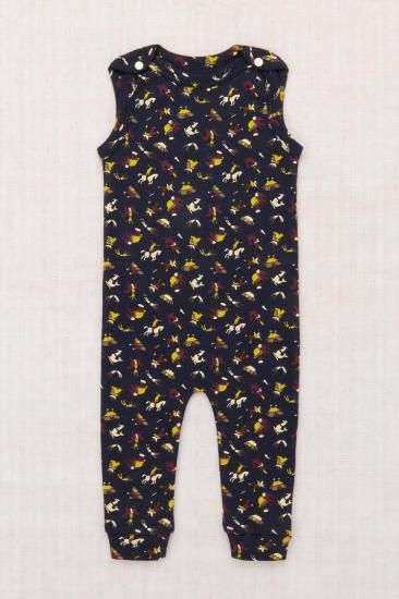 <img class='new_mark_img1' src='https://img.shop-pro.jp/img/new/icons14.gif' style='border:none;display:inline;margin:0px;padding:0px;width:auto;' />Misha and Puff Baby Snap Overall - Ink Circus