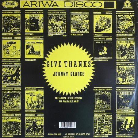 Johnny Clarke GIVE THANKS レコード Johnny Clarke / Give Thanks - silencia music store