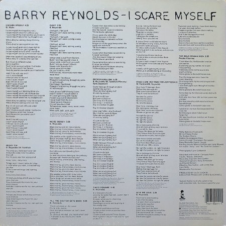 Barry Reynolds / I Scare Myself - silencia music store