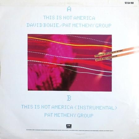 David Bowie / Pat Metheny Group / This Is Not America (12