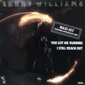 <img class='new_mark_img1' src='https://img.shop-pro.jp/img/new/icons50.gif' style='border:none;display:inline;margin:0px;padding:0px;width:auto;' />Lenny Williams / You Got Me Running w/ I Still Reach Out (12
