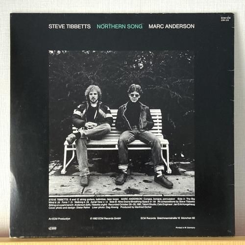 LP Steve Tibbetts Northern Song レコード ECM Steve Tibbetts / Northern Song - silencia music store