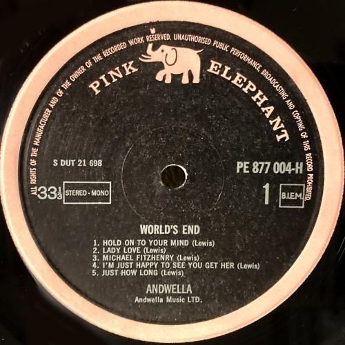 Andwella / World's End - silencia music store