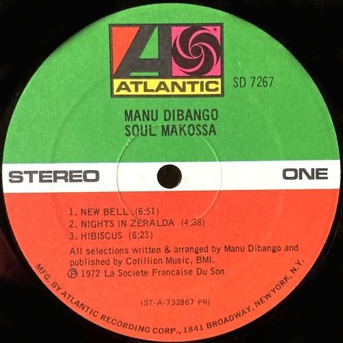 Manu Dibango / Soul Makossa - silencia music store