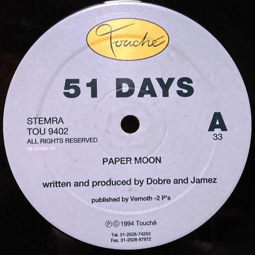 米12” 51 Days Paper Moon BR20151 Bold! Stars /00250 51 Days – Paper Moon – Vinyl (12