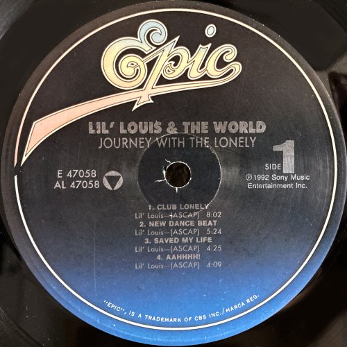 Lil' Louis & The World / Journey With The Lonely - silencia music 